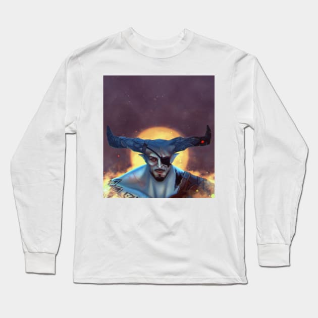 Iron Bull Long Sleeve T-Shirt by Purplehate